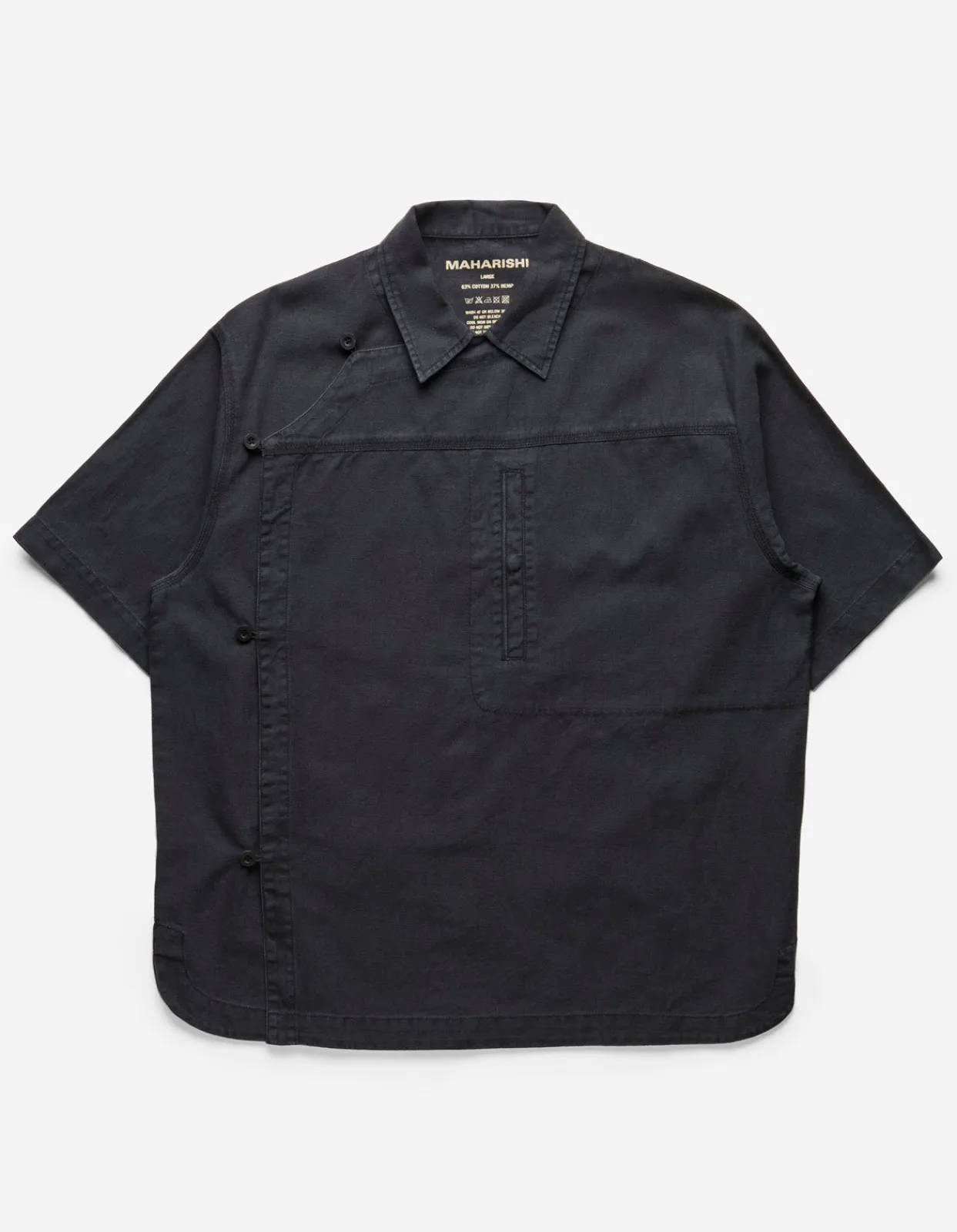 Men Maharishi 4512 Asym Monk Shirt
