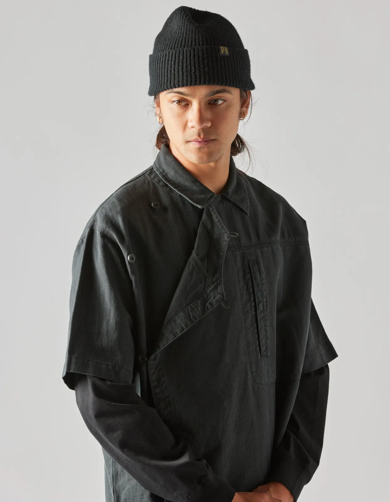 Men Maharishi 4512 Asym Monk Shirt