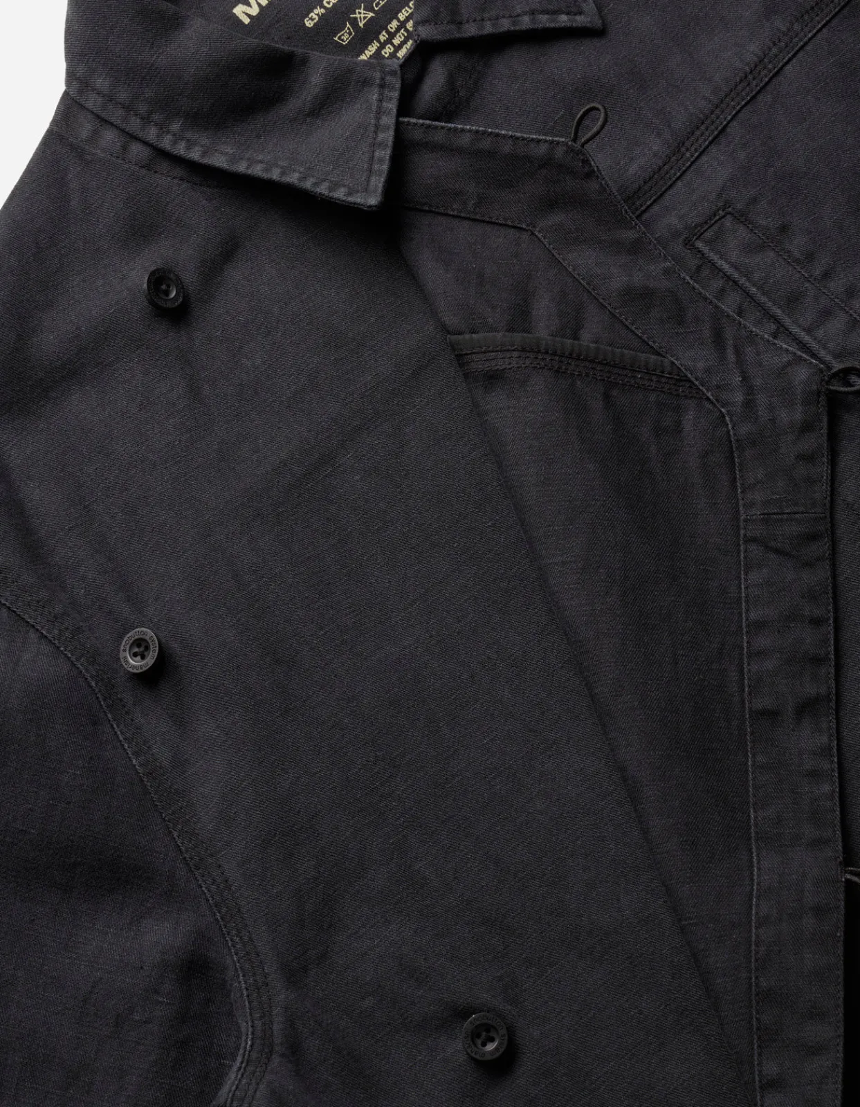 Men Maharishi 4512 Asym Monk Shirt