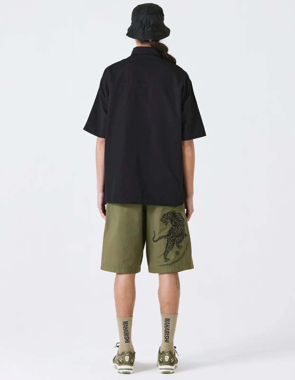 Men Maharishi 4298 Asym Monk Shirt