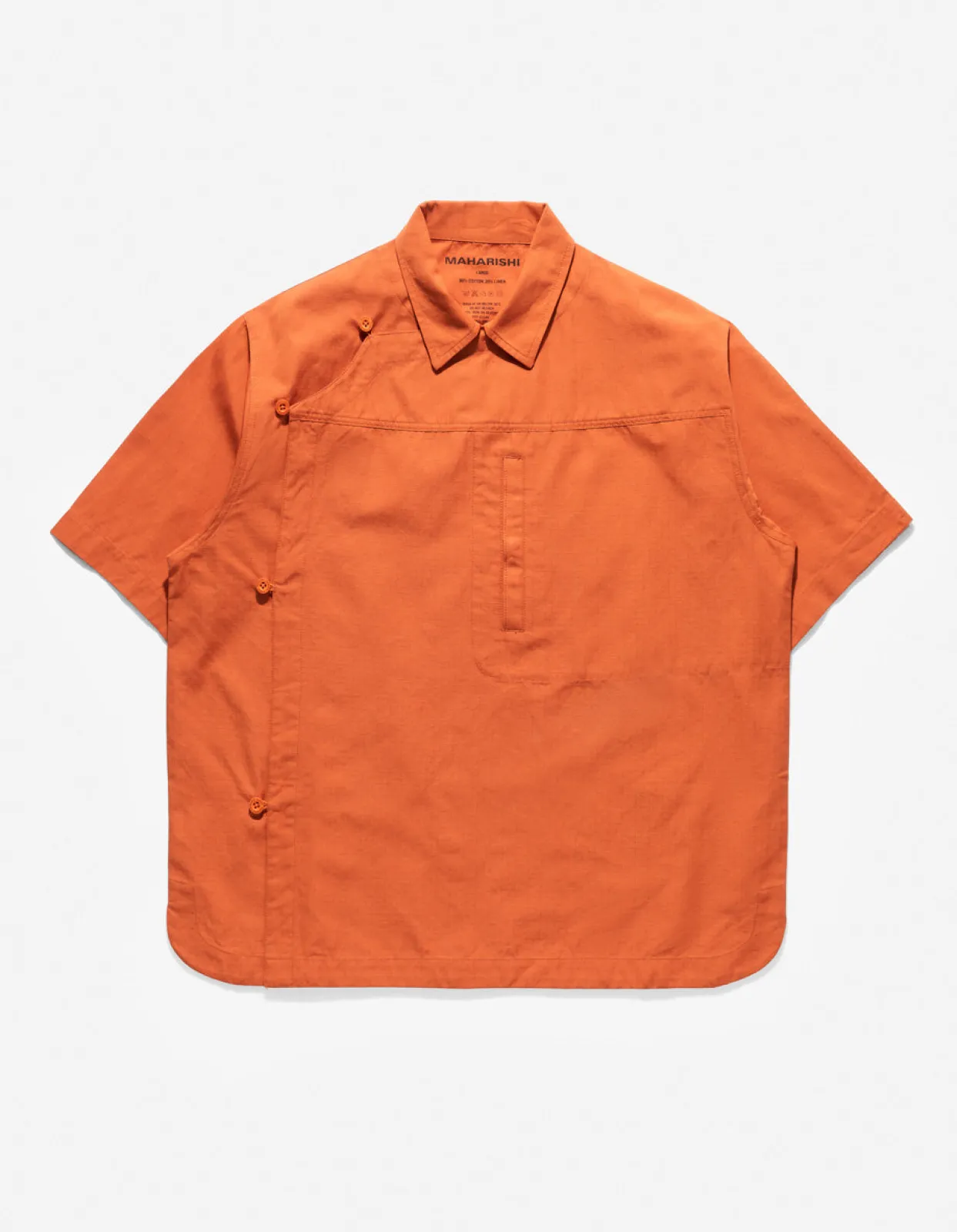 Men Maharishi 4298 Asym Monk Shirt