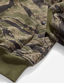 Men Maharishi 4289 Camo Reversible Flight Jacket