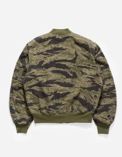 Men Maharishi 4289 Camo Reversible Flight Jacket