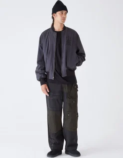 Men Maharishi 4289 Camo Reversible Flight Jacket