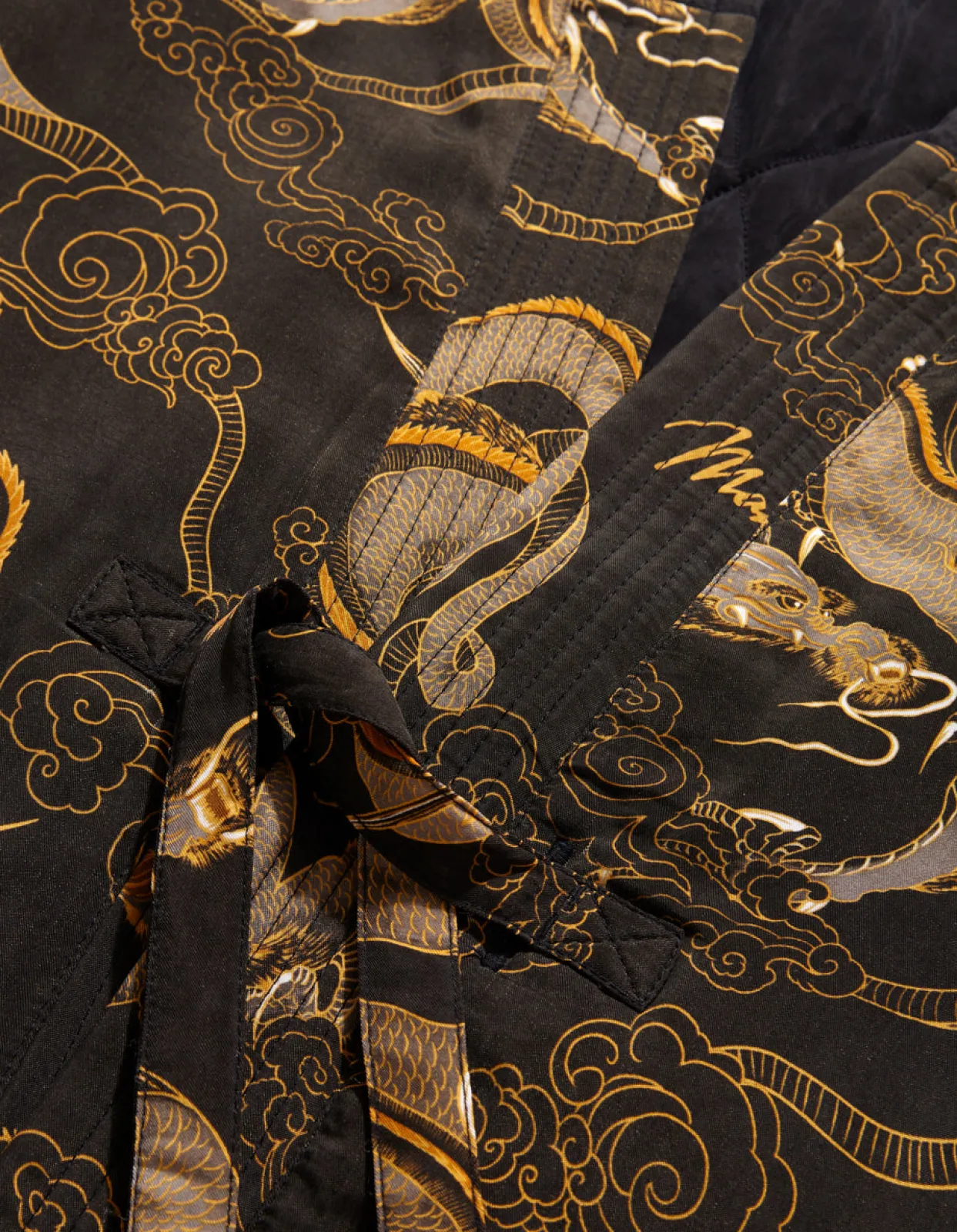 Men Maharishi 4220 Cloud Dragon Reversible Kimono