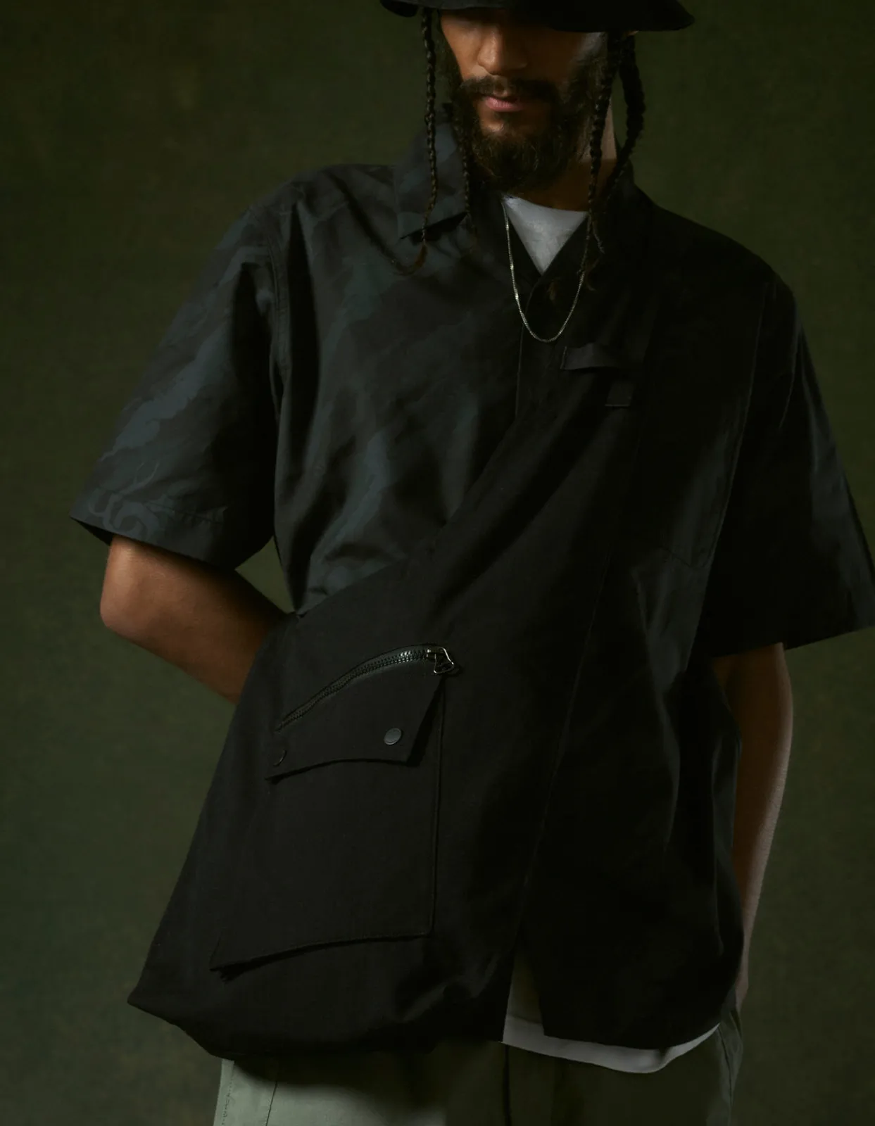 Men Maharishi 4272 Cordura Nyco® Wr Sling Bag