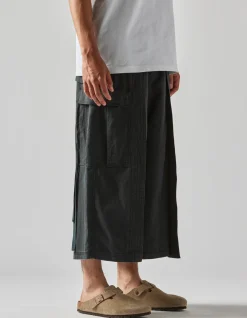 Men Maharishi 4511 Cropped U.S. Hakama Track Pants