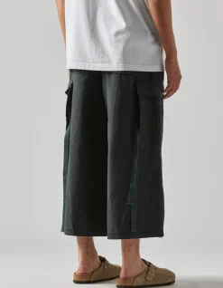 Men Maharishi 4511 Cropped U.S. Hakama Track Pants