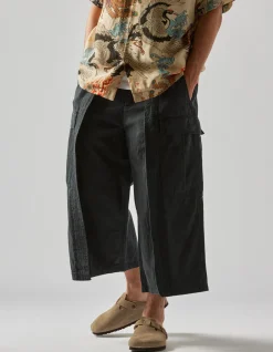 Men Maharishi 4511 Cropped U.S. Hakama Track Pants