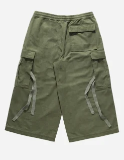 Men Maharishi 4511 Cropped U.S. Hakama Track Pants