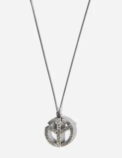 Men Maharishi 9365 Cud War & Peace Pendant·Hallmarked