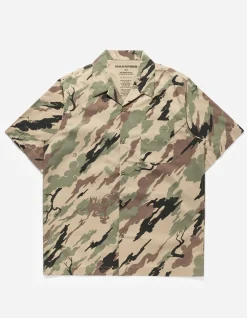 Men Maharishi 4312 Dpm: Bonsai Forest Camp Collar Shirt