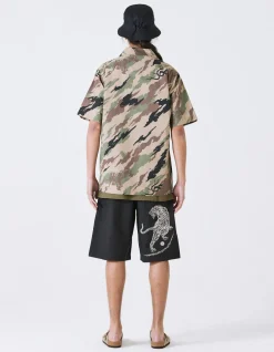 Men Maharishi 4312 Dpm: Bonsai Forest Camp Collar Shirt