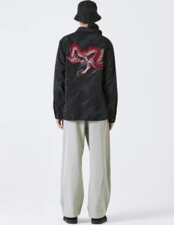 Men Maharishi 4308 Dpm: Bonsai Forest Cloud Dragon Utility Shirt