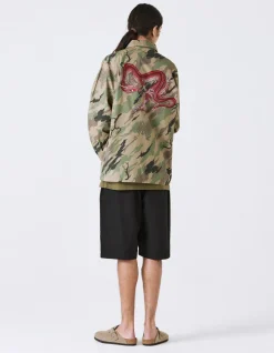 Men Maharishi 4308 Dpm: Bonsai Forest Cloud Dragon Utility Shirt