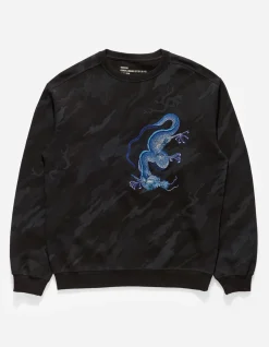 Men Maharishi 4319 Dpm: Bonsai Forest Dragon Crew Sweat