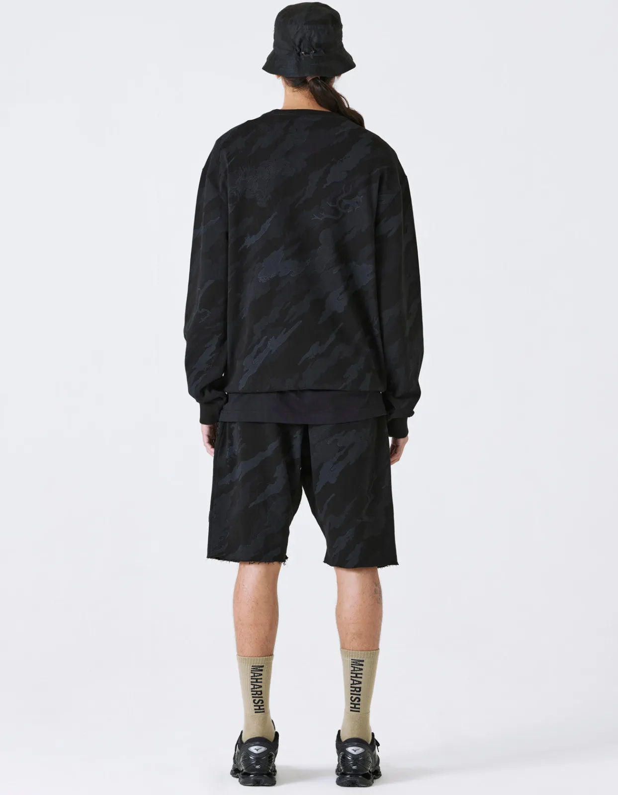 Men Maharishi 4319 Dpm: Bonsai Forest Dragon Crew Sweat