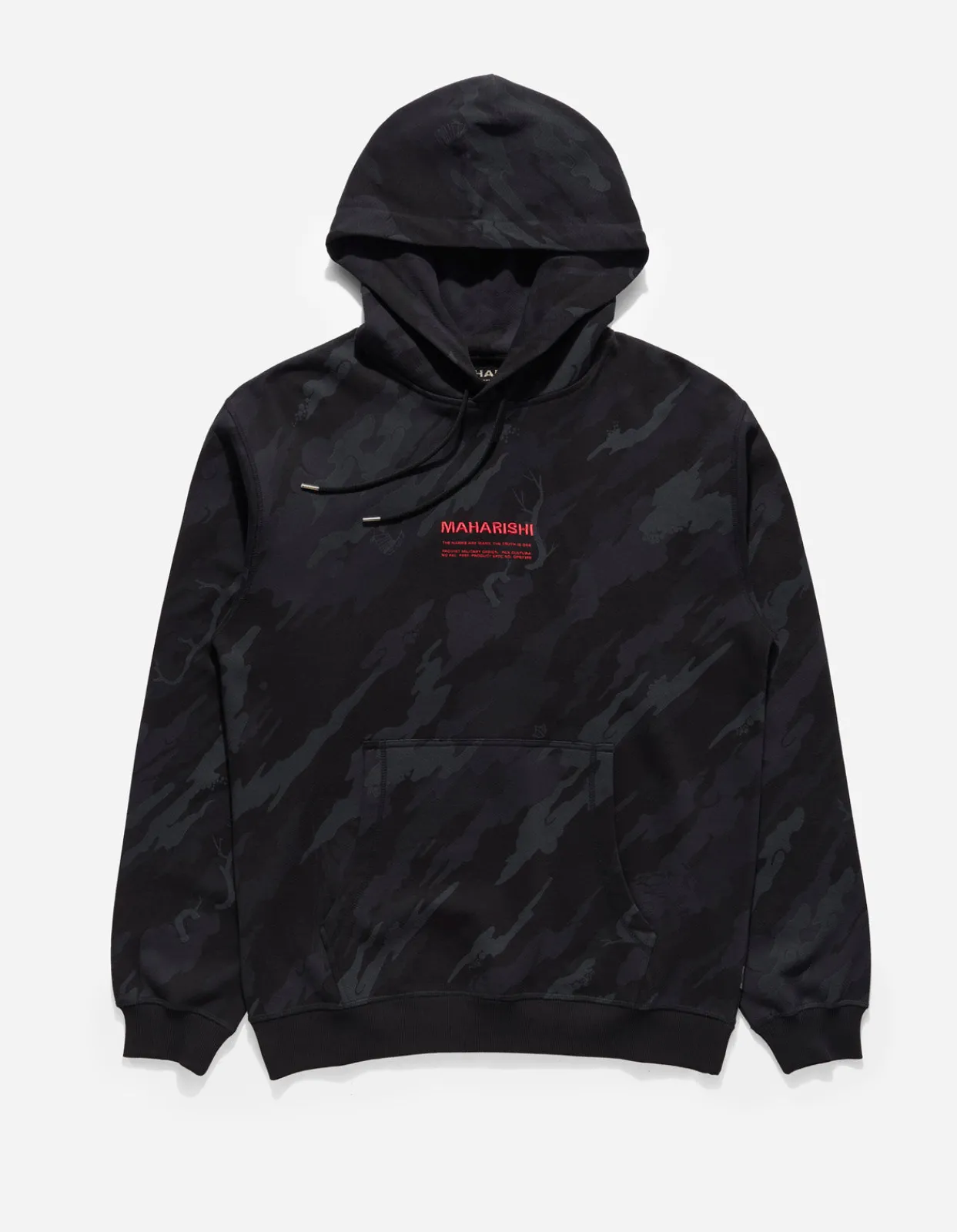 Men Maharishi 4597 Dpm: Bonsai Forest Miltype Embroidered Hooded Sweat