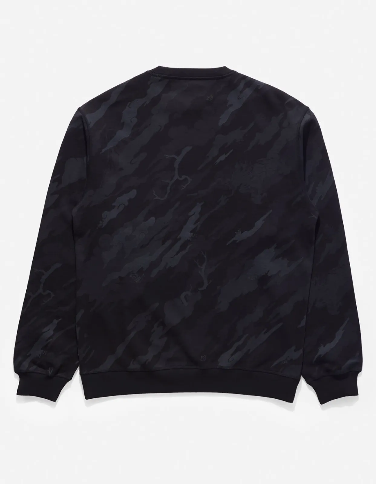 Men Maharishi 4598 Dpm: Bonsai Forest Miltype Embroidered Crew Sweat