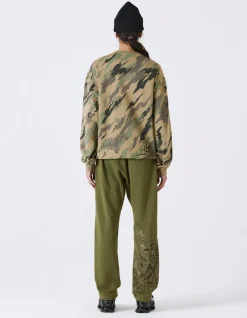 Men Maharishi 4320 Dpm: Bonsai Forest Organic Crew Sweat