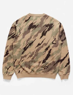 Men Maharishi 4320 Dpm: Bonsai Forest Organic Crew Sweat