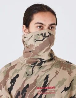 Men Maharishi 4315 Dpm: Bonsai Forest Reversible Barbute Balaclava
