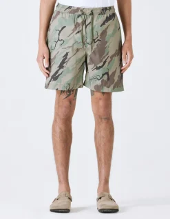 Men Maharishi 1022 Dpm: Bonsai Forest Swim Shorts