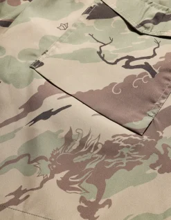 Men Maharishi 1022 Dpm: Bonsai Forest Swim Shorts