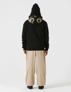 Men Maharishi 4212 Dragon Embroidered Hooded Sweat