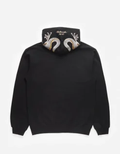 Men Maharishi 4212 Dragon Embroidered Hooded Sweat