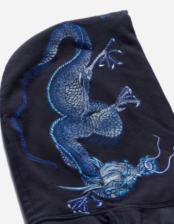 Men Maharishi 4212 Dragon Embroidered Hooded Sweat