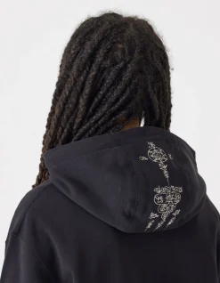 Men Maharishi 4280 Duelling Tigers Embroidered Hooded Sweat