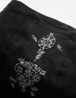 Men Maharishi 4280 Duelling Tigers Embroidered Hooded Sweat