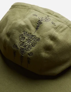 Men Maharishi 4280 Duelling Tigers Embroidered Hooded Sweat
