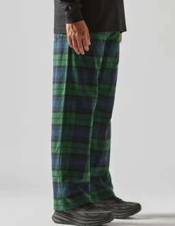 Men Maharishi 4613 Flannel Track Pants·Loose Fit