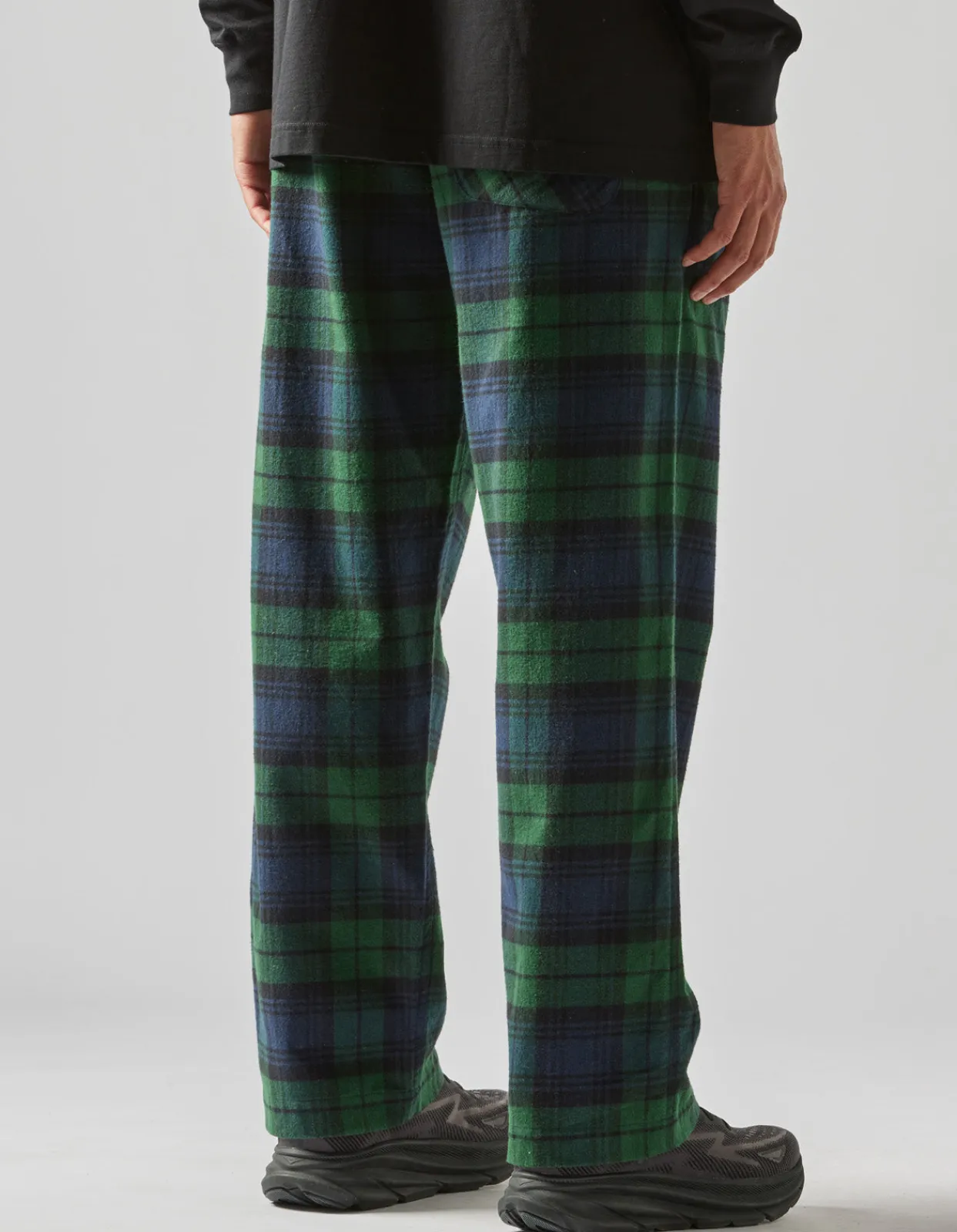 Men Maharishi 4613 Flannel Track Pants·Loose Fit