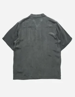 Men Maharishi 4508 Flying Cranes Embroidered Shirt