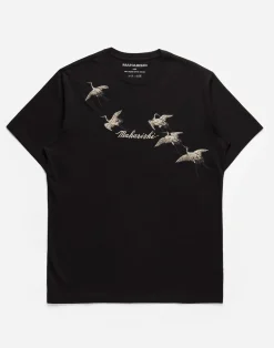 Men Maharishi 4507 Flying Peace Cranes T-Shirt