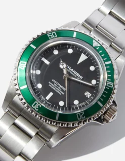Men Maharishi 9500 Green Marine Watch