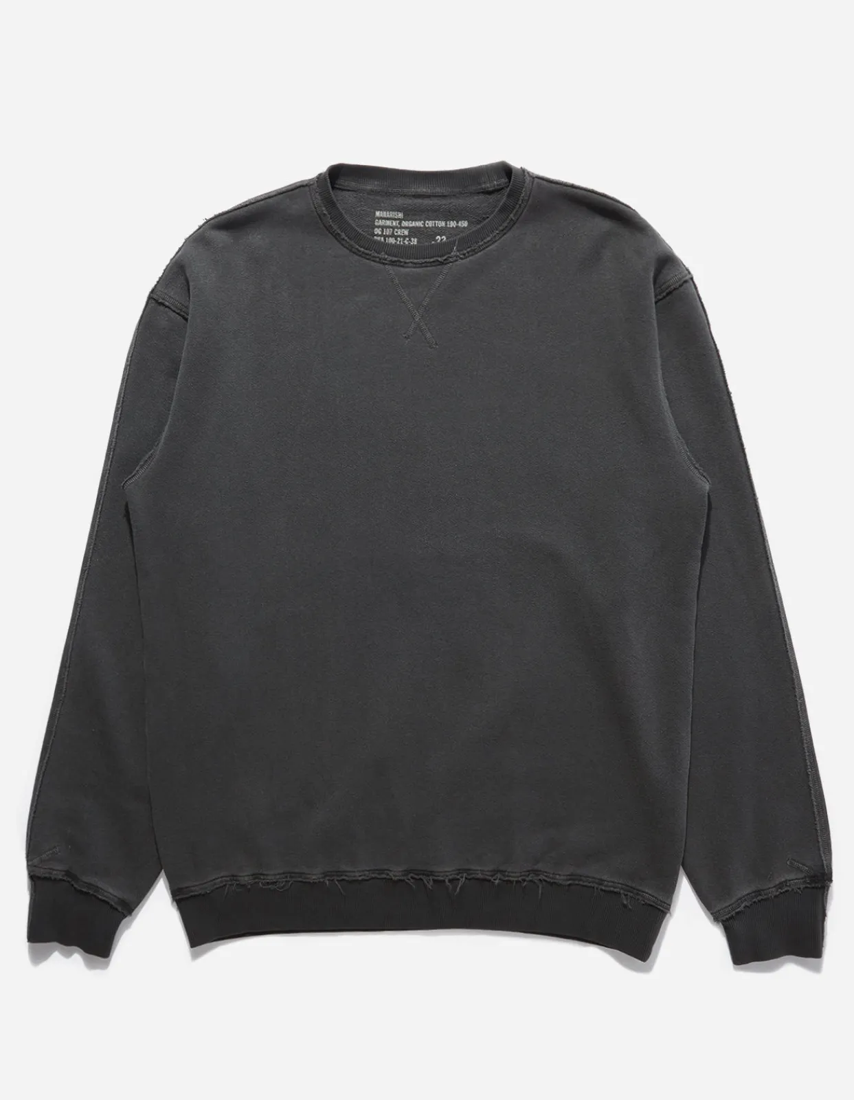 Men Maharishi 8011 Hemp Organic Crew Sweat