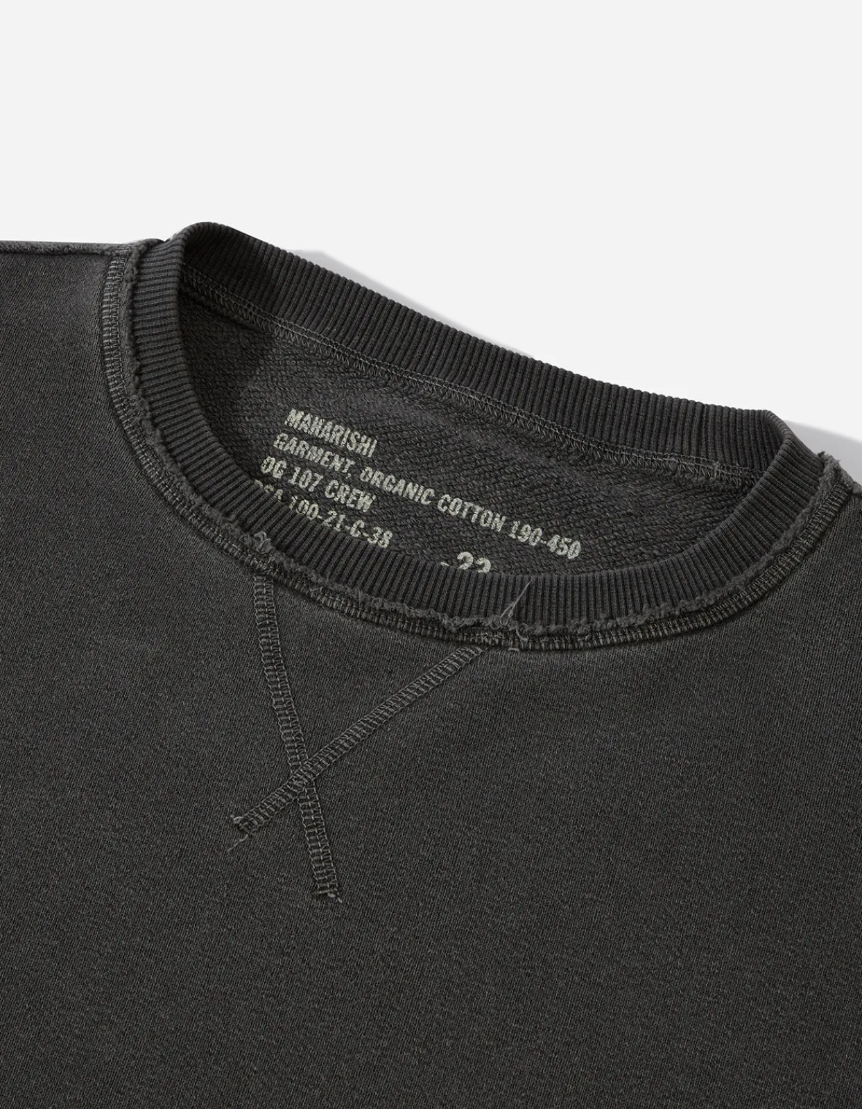 Men Maharishi 8011 Hemp Organic Crew Sweat