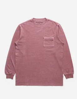 Men Maharishi 8010 Hemp Organic L/S Pocket T-Shirt