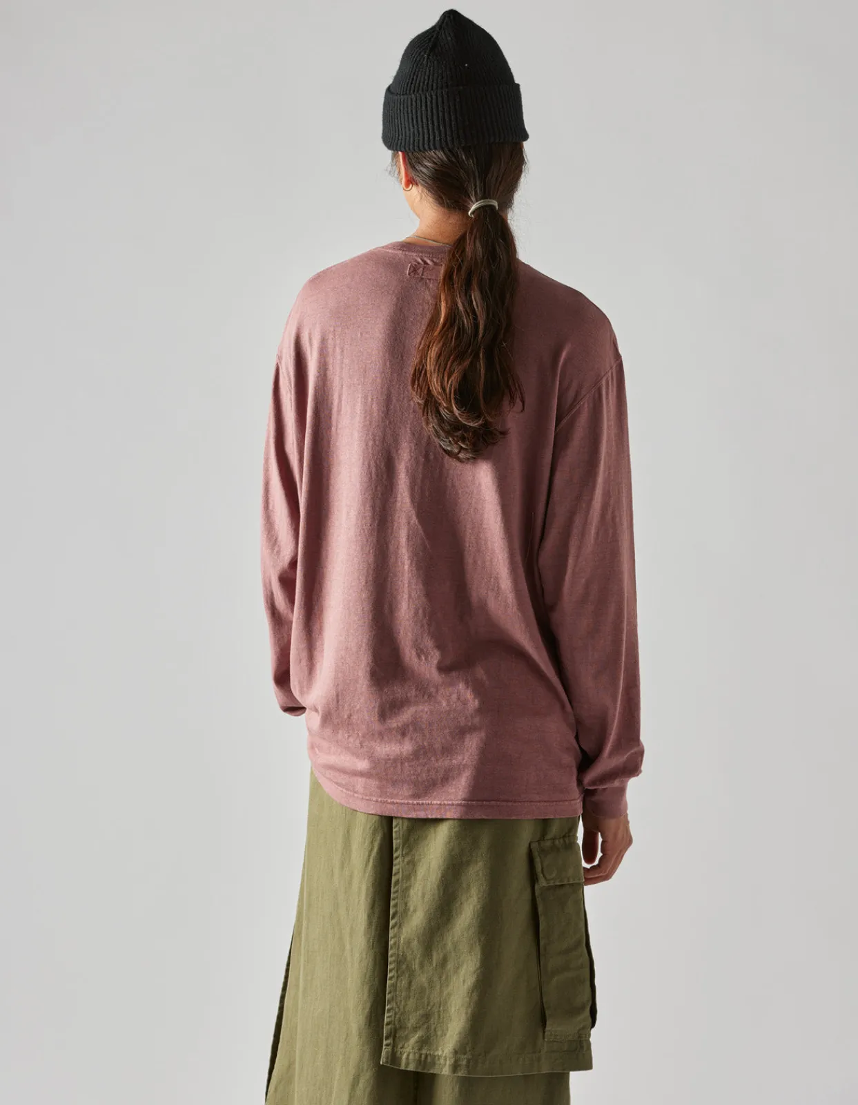 Men Maharishi 8010 Hemp Organic L/S Pocket T-Shirt