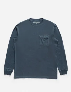 Men Maharishi 8010 Hemp Organic L/S Pocket T-Shirt