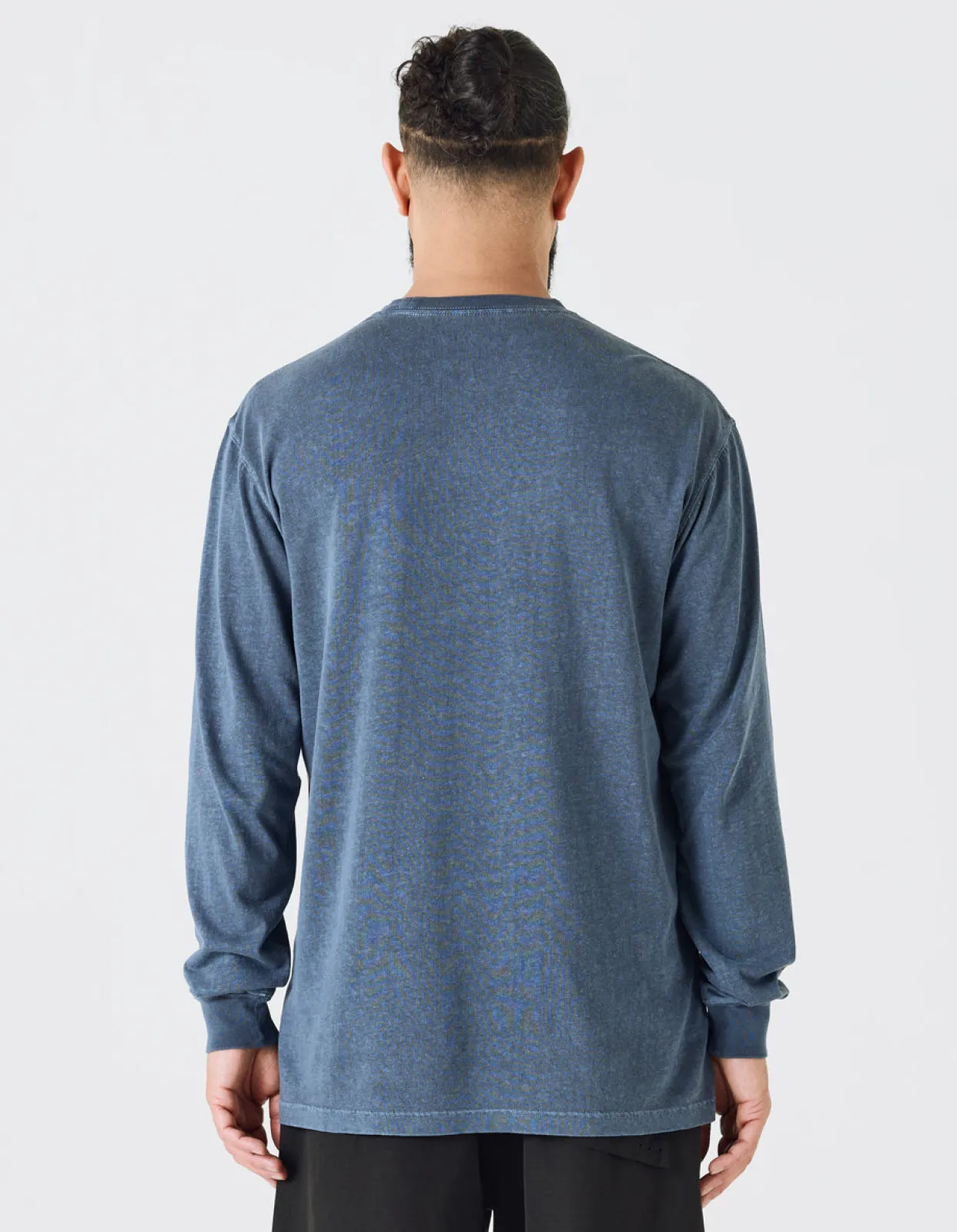 Men Maharishi 8010 Hemp Organic L/S Pocket T-Shirt