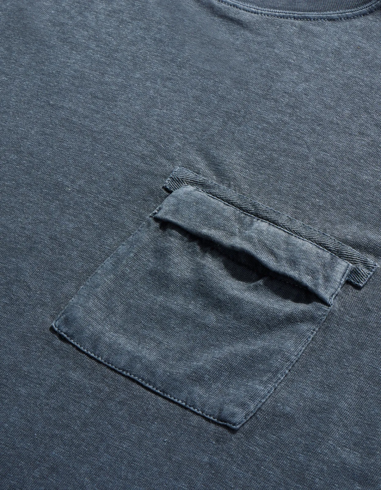 Men Maharishi 8010 Hemp Organic L/S Pocket T-Shirt