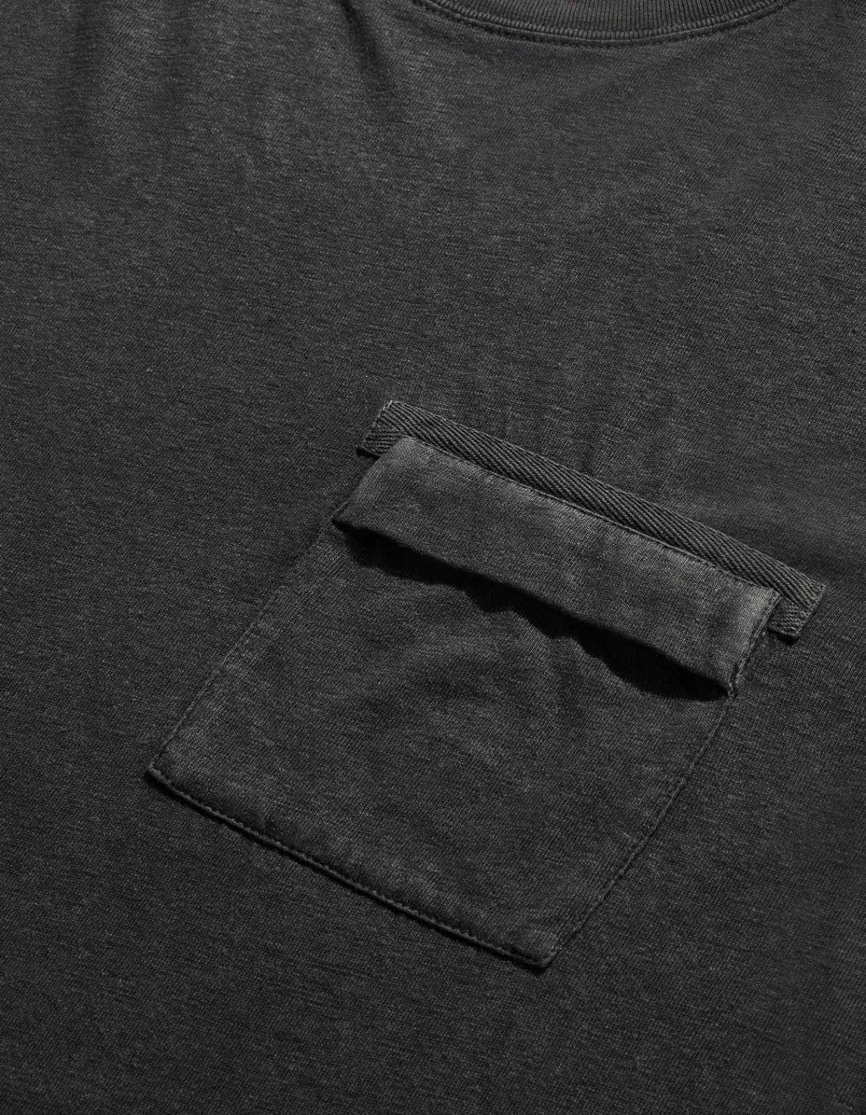 Men Maharishi 8010 Hemp Organic L/S Pocket T-Shirt