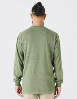 Men Maharishi 8010 Hemp Organic L/S Pocket T-Shirt