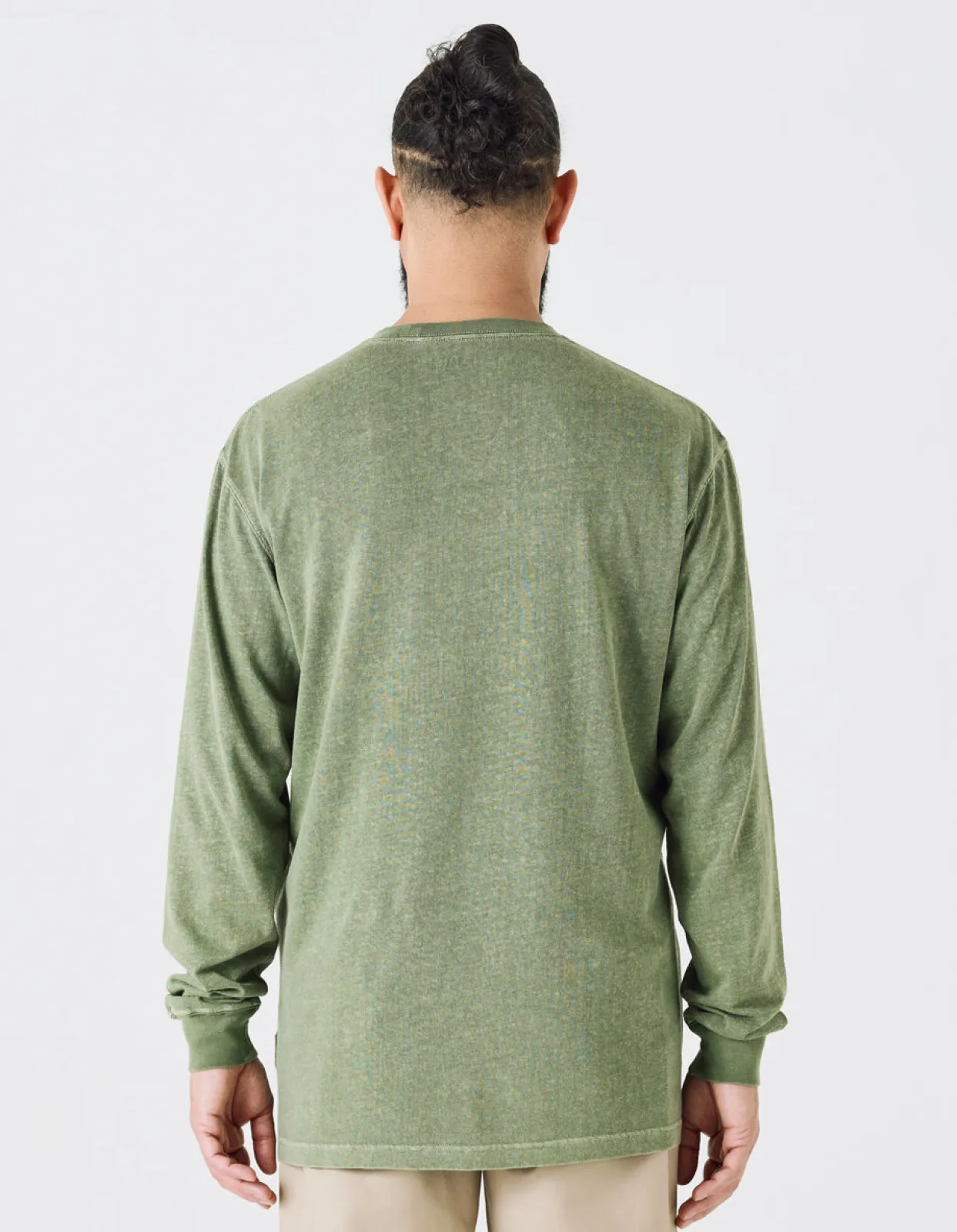 Men Maharishi 8010 Hemp Organic L/S Pocket T-Shirt