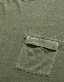 Men Maharishi 8010 Hemp Organic L/S Pocket T-Shirt